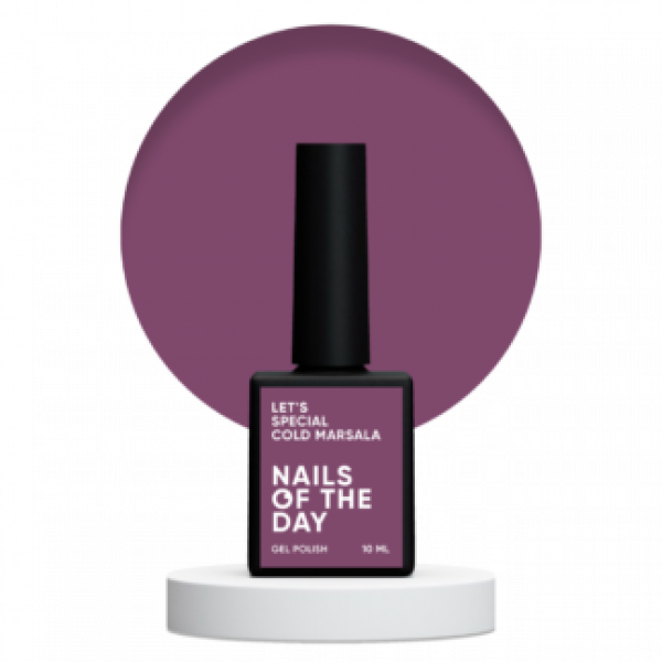 NAILSOFTHEDAY Lets special Cold Marsala, 10 ml