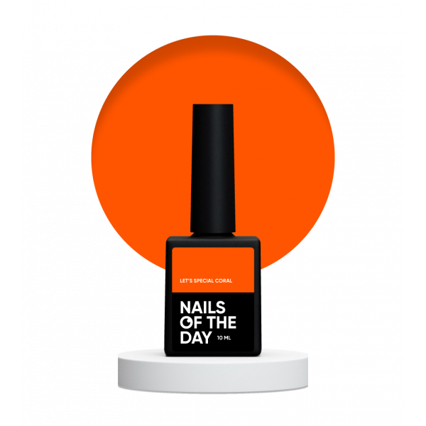 NAILSOFTHEDAY Lets special Coral, 10 ml