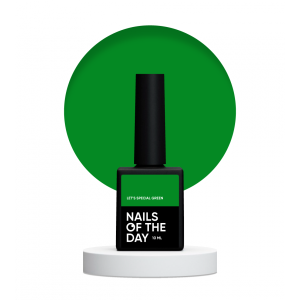 NAILSOFTHEDAY Lets special Green, 10 ml