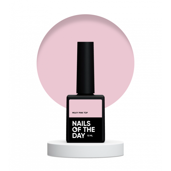 NAILS OF THE DAY Milky pink top, 10 ml