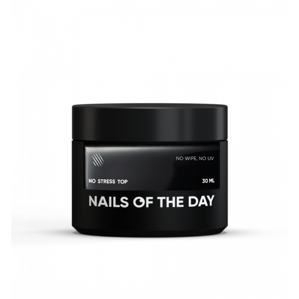 NAILS OF THE DAY No Stress top no wipe, 30 ml