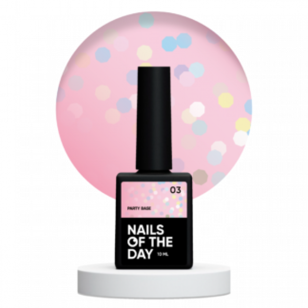 NAILSOFTHEDAY Party base 03, 10 ml