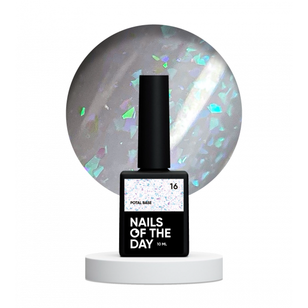 NAILSOFTHEDAY Potal base 16, 10 ml