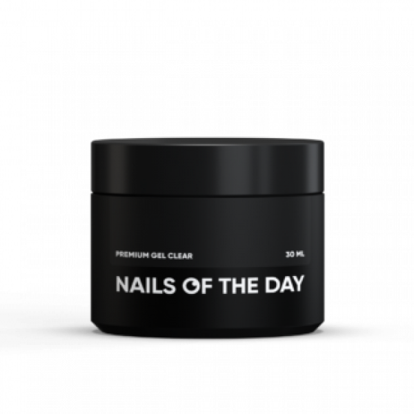 NAILSOFTHEDAY Premium gel clear, 30 мг