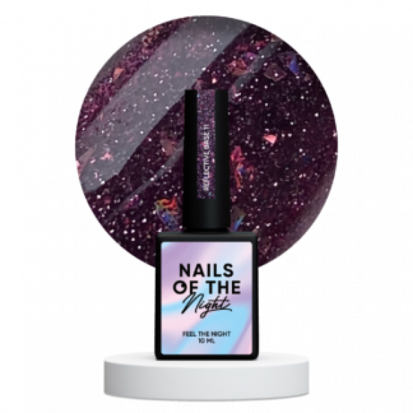 NAILS OF THE DAY Reflective base 11, 10 ml