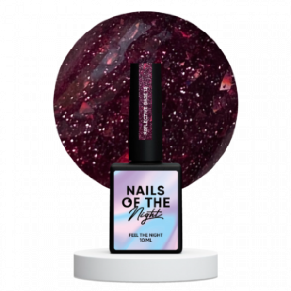 NAILS OF THE DAY Reflective base 12, 10 ml