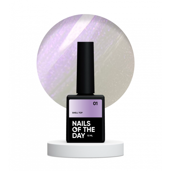 NAILS OF THE DAY Shell top 01, 10 ml