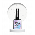 NAILS OF THE NIGHT Silver Snow top, 10 ml