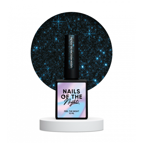 NAILS OF THE NIGHT Green Mexican, 10 ml