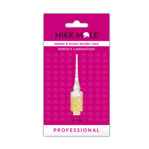 Lashes & brows keratin care STEP №3 2.5 ml Nikk Mole