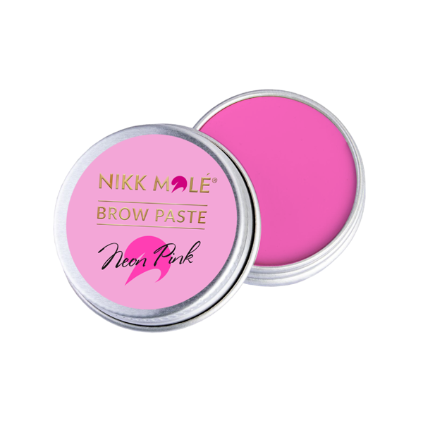 Neon Pink brow paste Nikk Mole, 15 г Nikk Mole