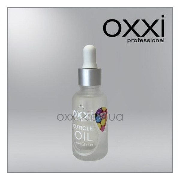 Cuticle Oil BUBBLE GUM 30 мл. OXXI 