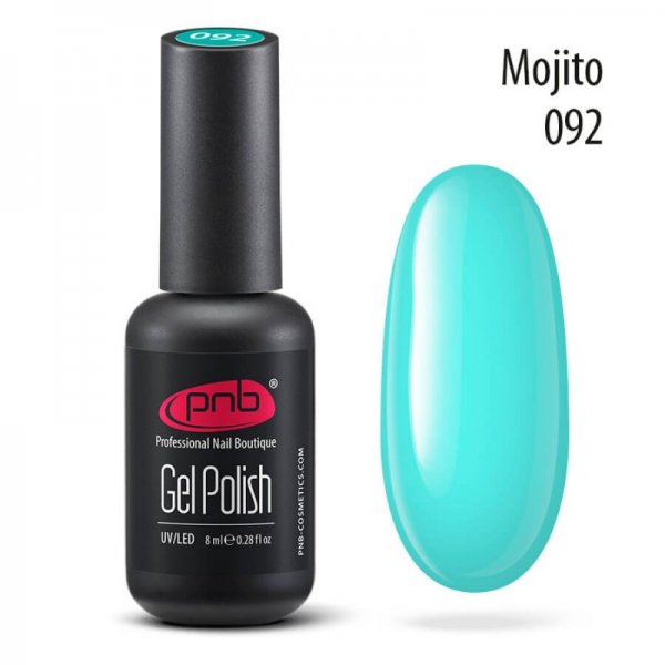 Gel polish №092 Mojito 8 ml. PNB