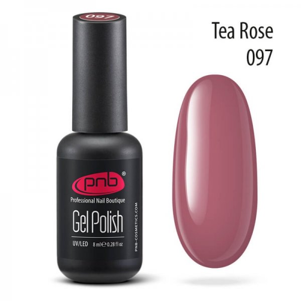 Gel polish №097 Tea Rose 8 ml. PNB