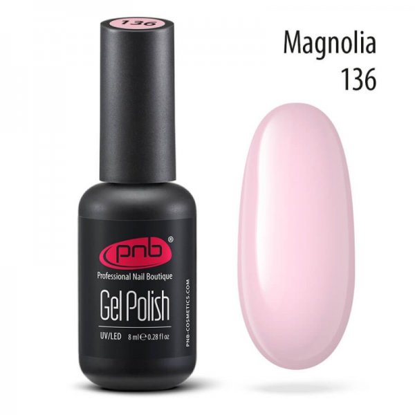Gel polish №136 Magnolia 8 ml. PNB