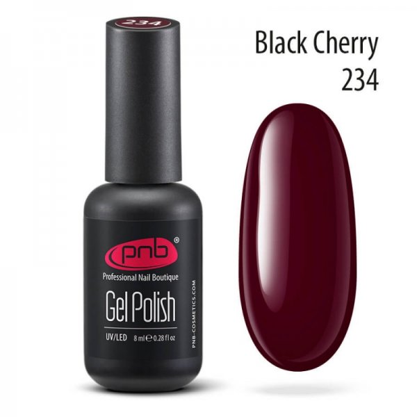 Gel polish №234 Black Cherry 8 ml. PNB