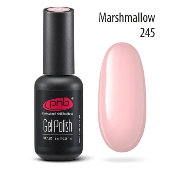 Gel Polish №245 Marshmallow 8 ml. PNB