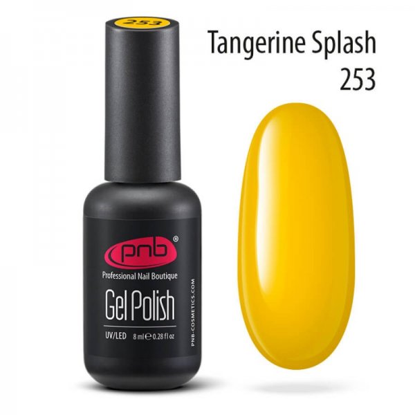 Gel Polish №253 Tangerine Splash 8 ml. PNB