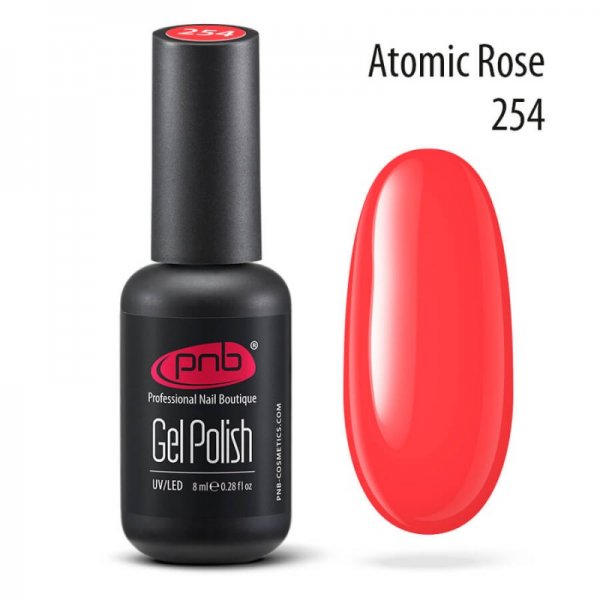 Gel Polish №254 Atomic Rose 8 ml. PNB