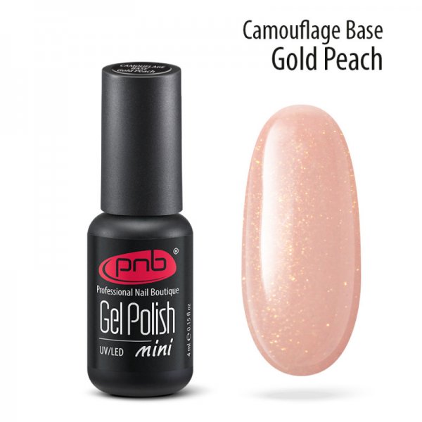 UV/LED Camouflage Gold Peach 4 ml. PNB