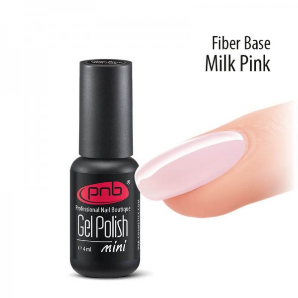 Fiber UV/LED Base Milk Pink 4 ml. PNB