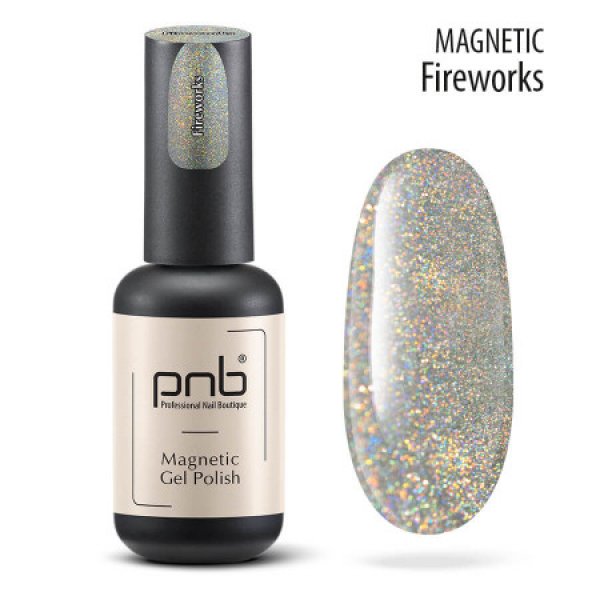 Magnetic gel polish Fireworks 8 ml. PNB