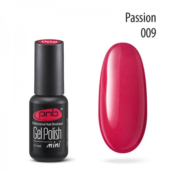 Gel polish №009 Passion (mini) 4 ml. PNB