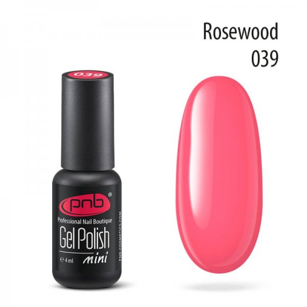 Gel polish №039 Rosewood (mini) 4 ml. PNB