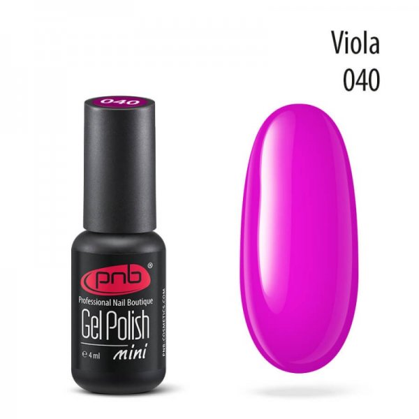 Gel polish №040 Viola (mini) 4 ml. PNB