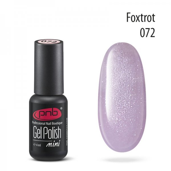 Gel polish №072 Foxtrot (mini) 4 ml. PNB