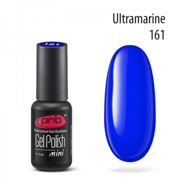 Gel polish №161 Ultramarine (mini) 4 ml. PNB