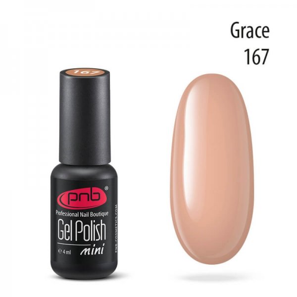 Gel polish №167 Grace (mini) 4 ml. PNB