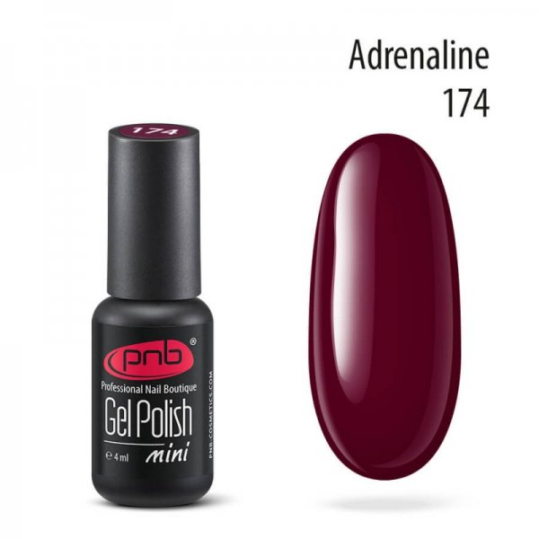 Gel polish №174 Adrenaline (mini) 4 ml. PNB