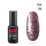 Gel polish №186 Pink (mini) 4 ml. PNB