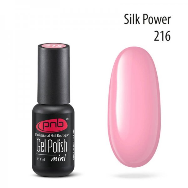 Gel polish №216 Silk Power (mini) 4 ml. PNB