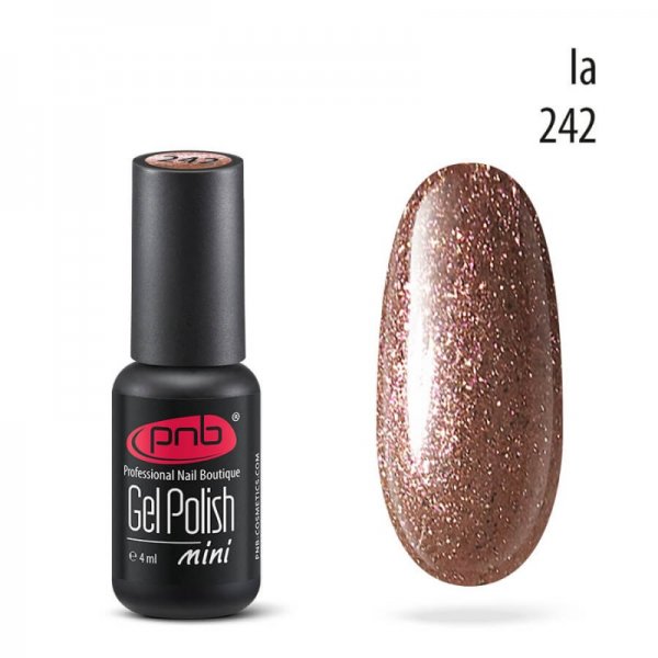 Gel polish №242 La (mini) 4 ml. PNB