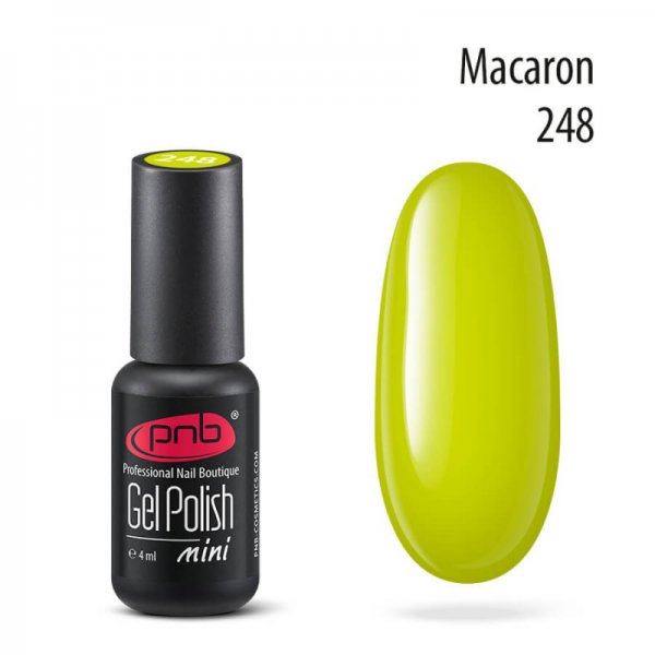 Gel polish №248 Macaron (mini) 4 ml. PNB