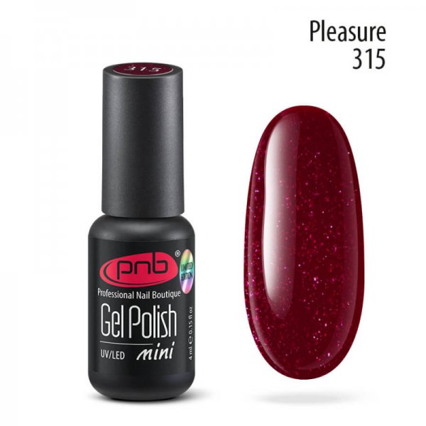 Gel polish №315 Pleasure (mini) 4 ml. PNB