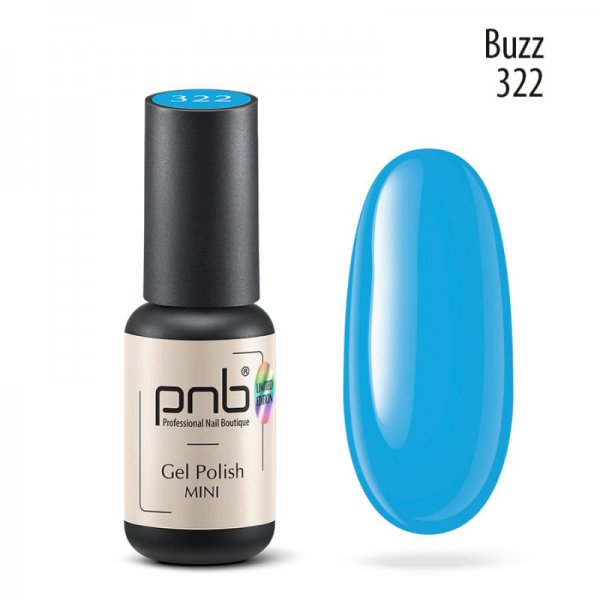 Gel polish №322 Buzz (mini) 4 ml. PNB