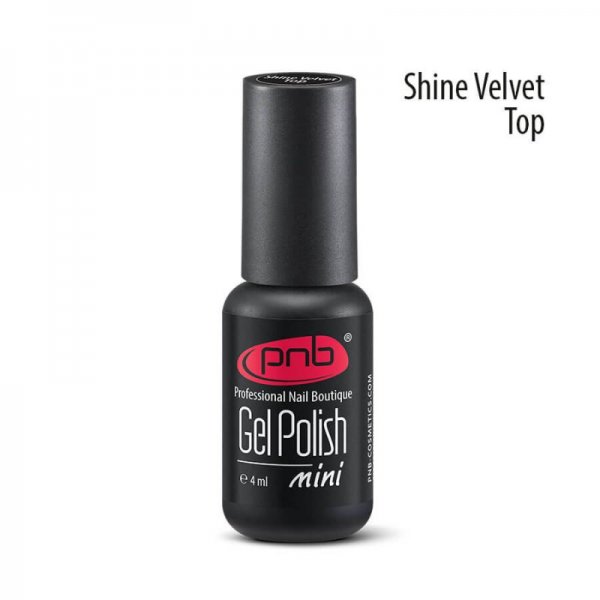 UV/LED Shine Velvet Top No Wipe 4 ml. PNB