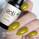 Gel polish №357 Spicy Mustard 8 ml. PNB