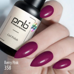 Gel polish №358 Berry Pink 8 ml. PNB