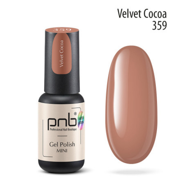Gel polish №359 Velvet Cocoa (mini) 4 ml. PNB