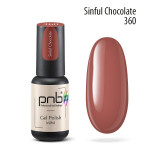 Gel polish №360 Sinful Chocolate (mini) 4 ml. PNB