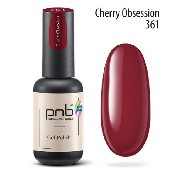 Gel polish №361 Cherry Obsession 8 ml. PNB