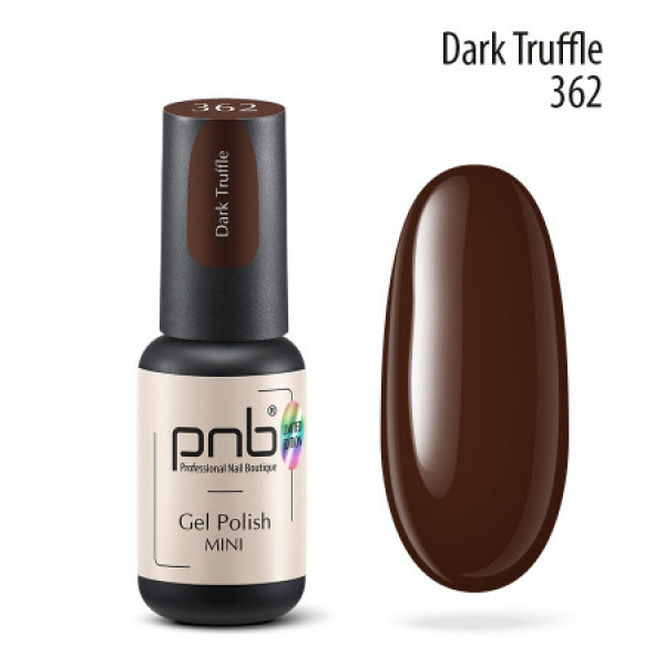 Gel polish №362 Dark Truffle (mini) 4 ml. PNB