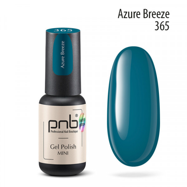 Gel polish №365 Azure Breeze (mini) 4 ml. PNB