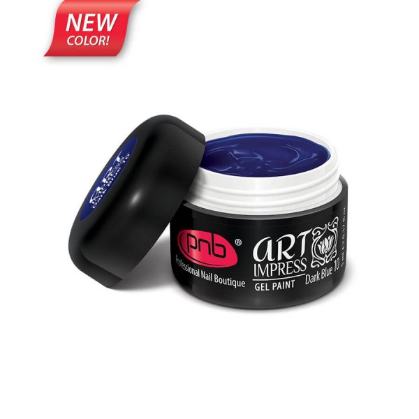Gel paint (dark blue) 10 "Art Impress" 5 ml PNB