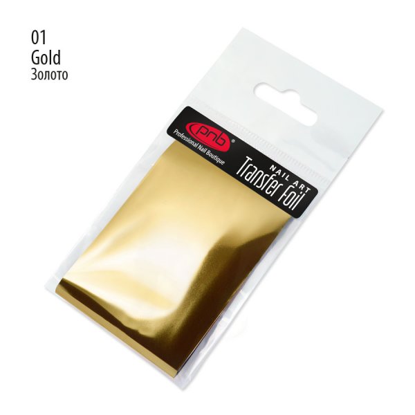 Nail art transfer 01 ( Gold ) PNB