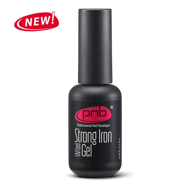 UV/LED Sculpting Strong Iron Gel Clear 8 ml. PNB